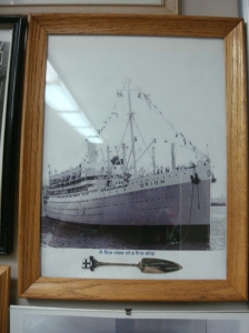 This picture is hanging in the Nova Scotia Highlanders Regimental Museum in Amherst, Nova Scotia